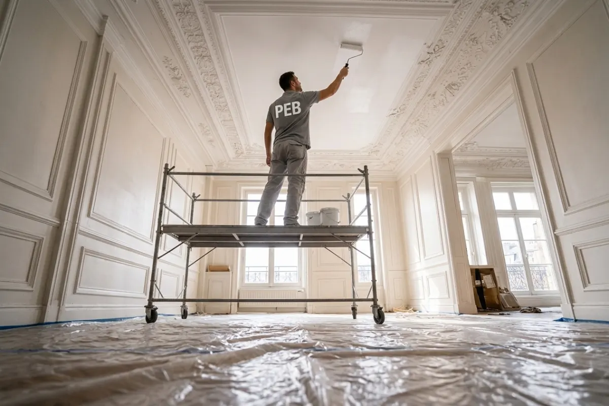 Peinture de plafond